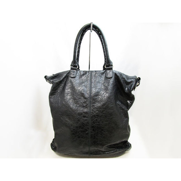 Balenciaga Black Bag Goatskin Tote - Picture 1 of 5